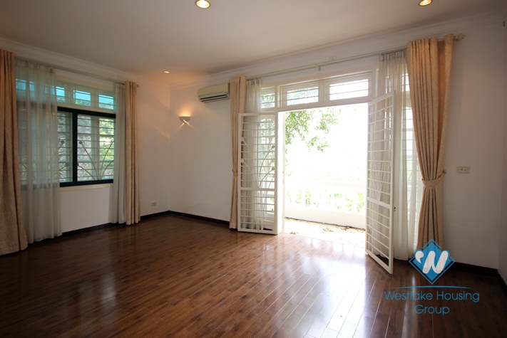 A newly renovated semi-detached villa for rent in Ciputra